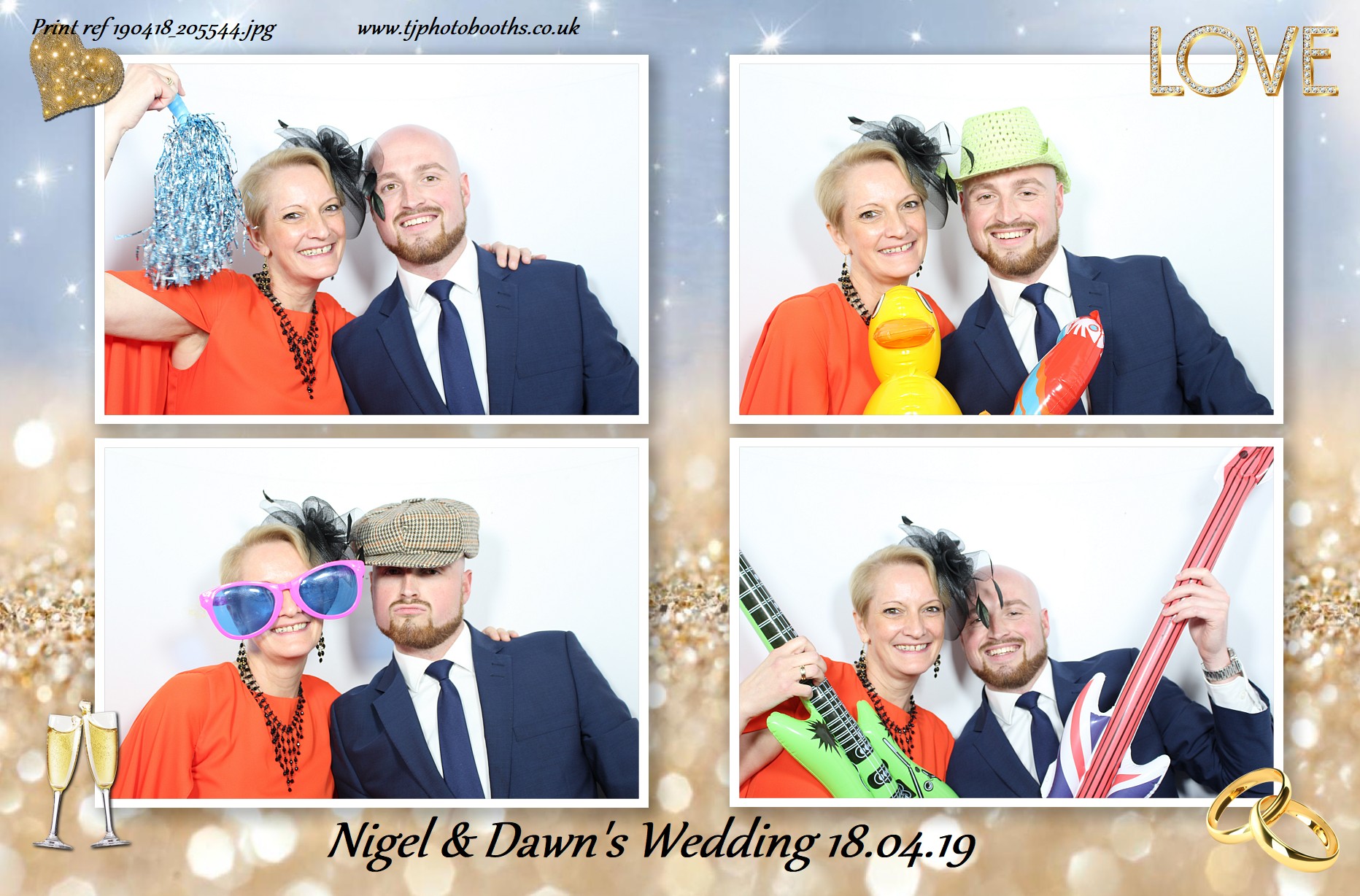 Nigel & Dawn's Wedding | View more photos from the event at gallery.tjphotobooths.co.uk/u/TJPhotobooths/Nigel-Dawns-Wedding